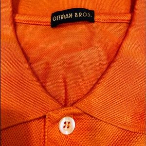 Like NEW Men’s Gitman Bros orange polo es L